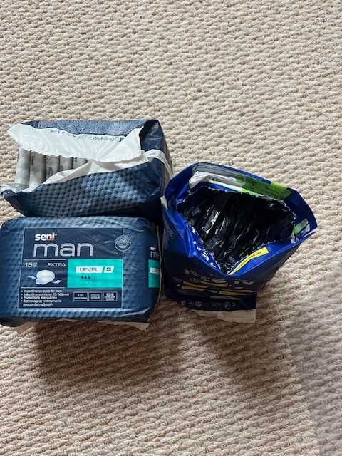 Wkładki urologiczne Seni men extra + gratis = 35 szt