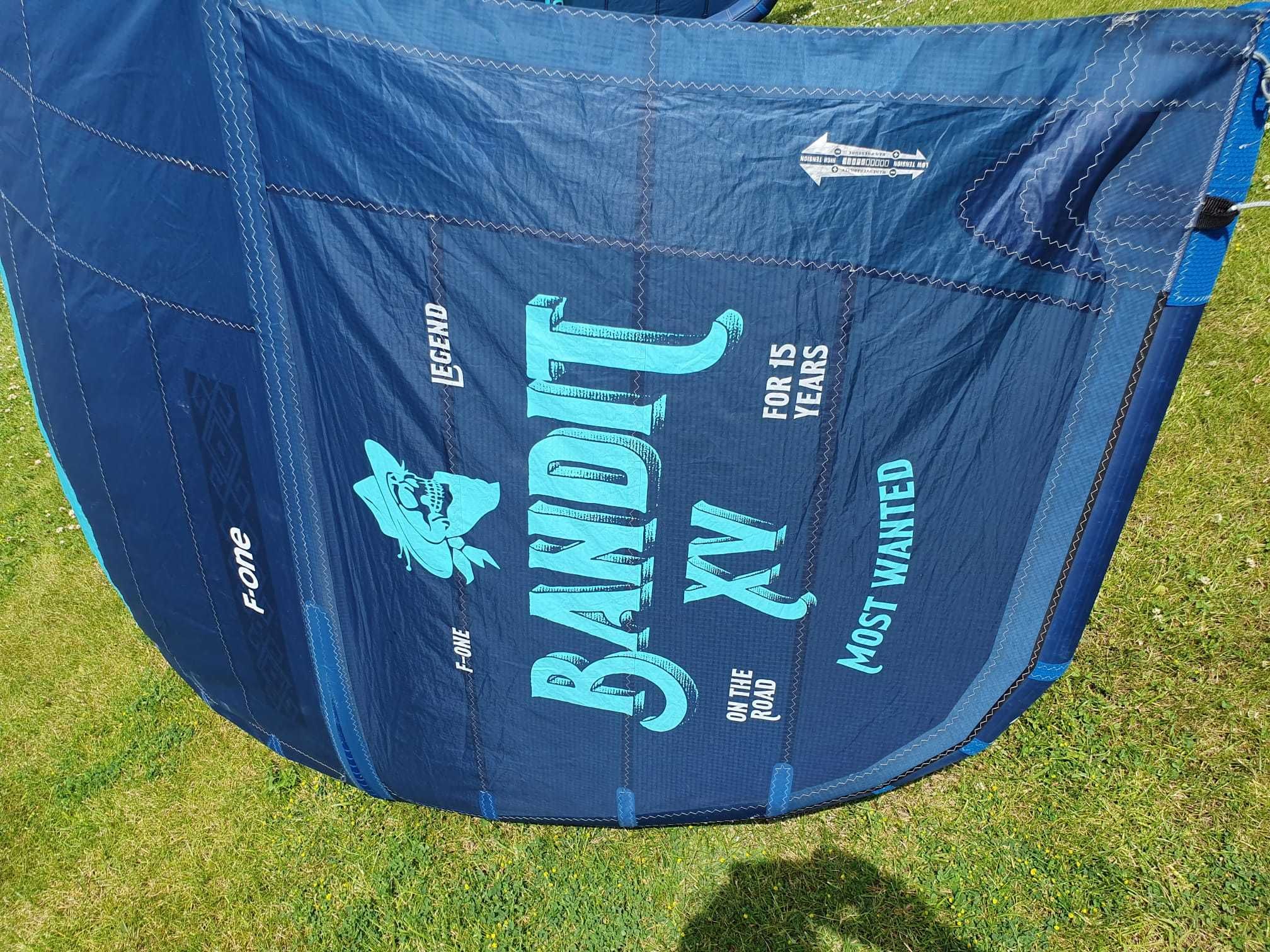latawiec f-one 8m XV zakupiony w 2023 z barem 38-45 cm jak nowy
