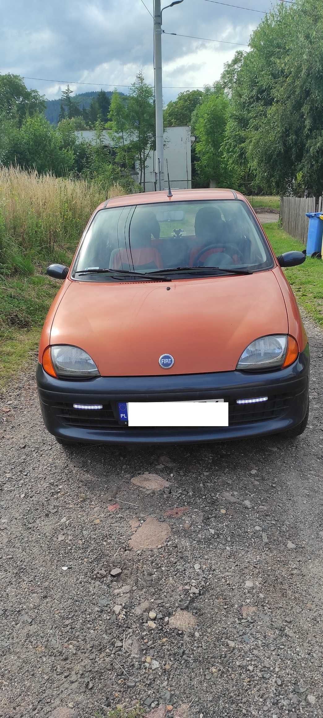 Fiat Seicento  niski przebieg 34 tyś. z  hakiem