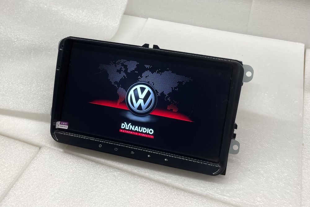 Магнитола Volkswagen Passat jetta golf Самая Мощная 4/64Gb QLED RCD