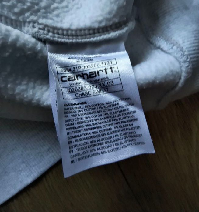 Чоловічий світшот худі лонгслів футболка Carhartt розмір L