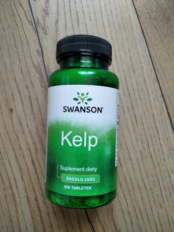 Kelp jod źródło jodu Swanson 250 tabletek (nowy)