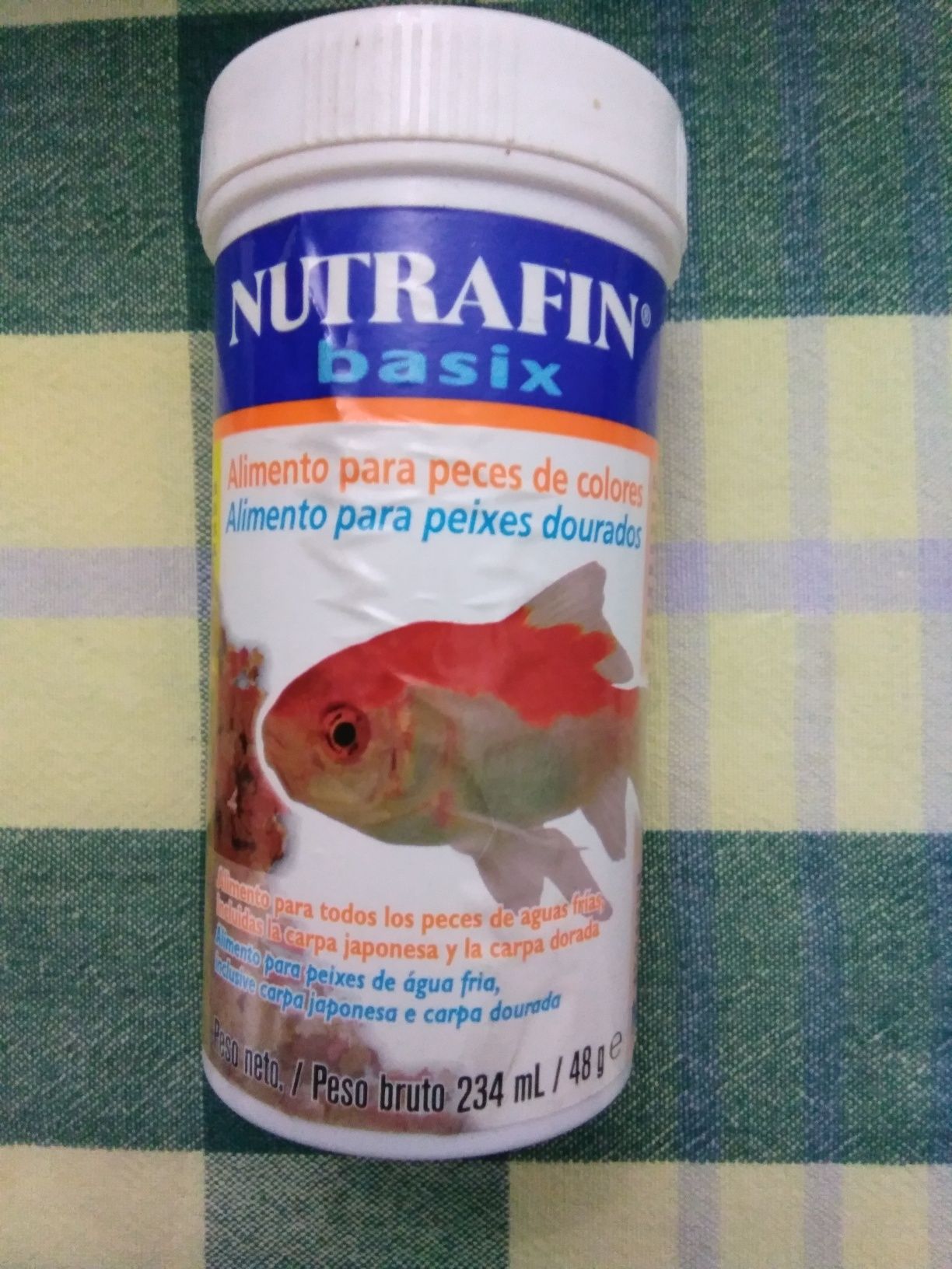 Alimento para peixes dourados 48gr