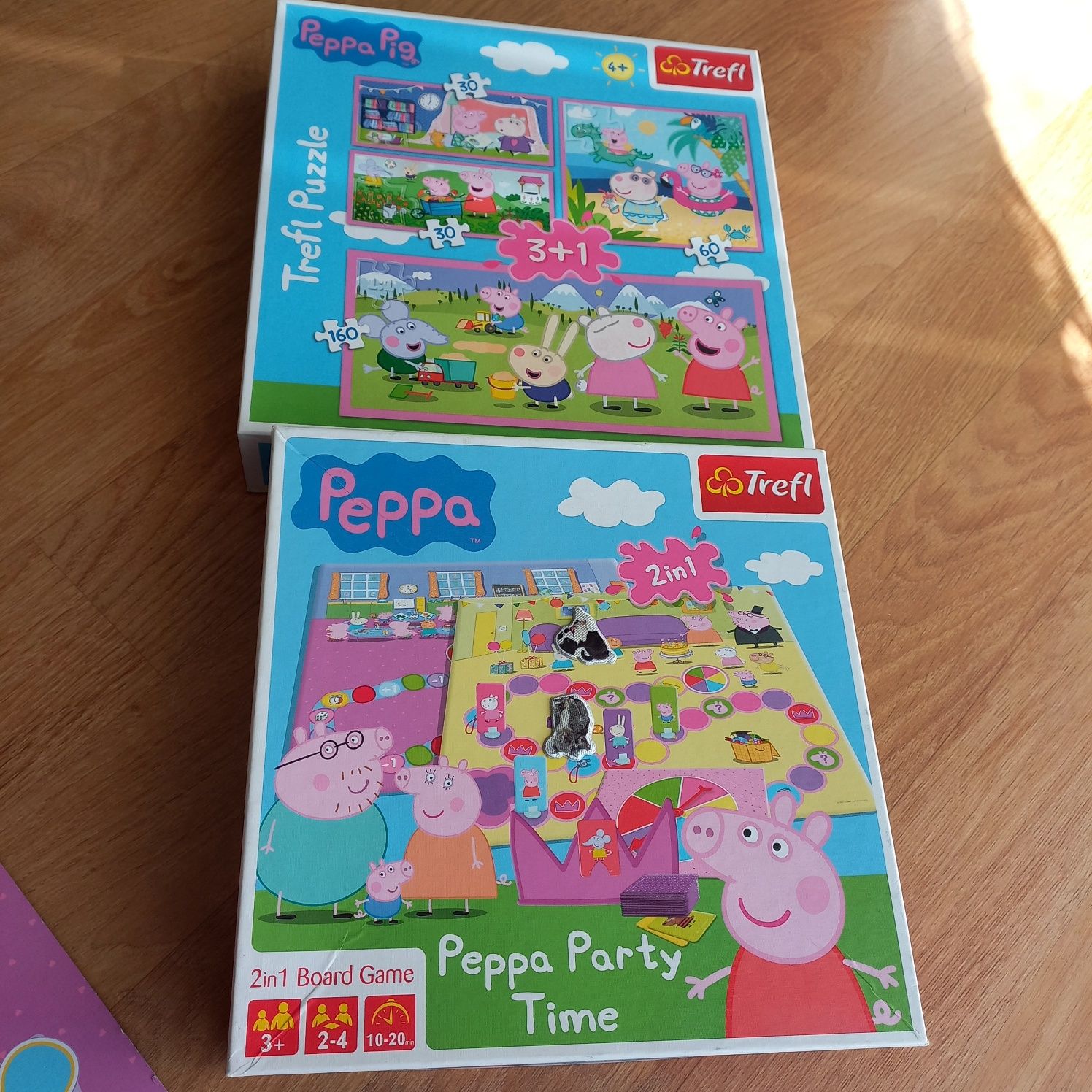 Gra i puzzle świnka peppa