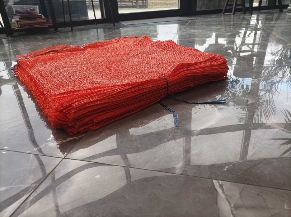 Worek raszlowy, typ W 15kg, kolor orange, na cebulę, bardzo mocne