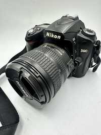 Lustrzanka Aparat Nikon D90 + obiektyw Nikkor 18-70mm, bdb stan