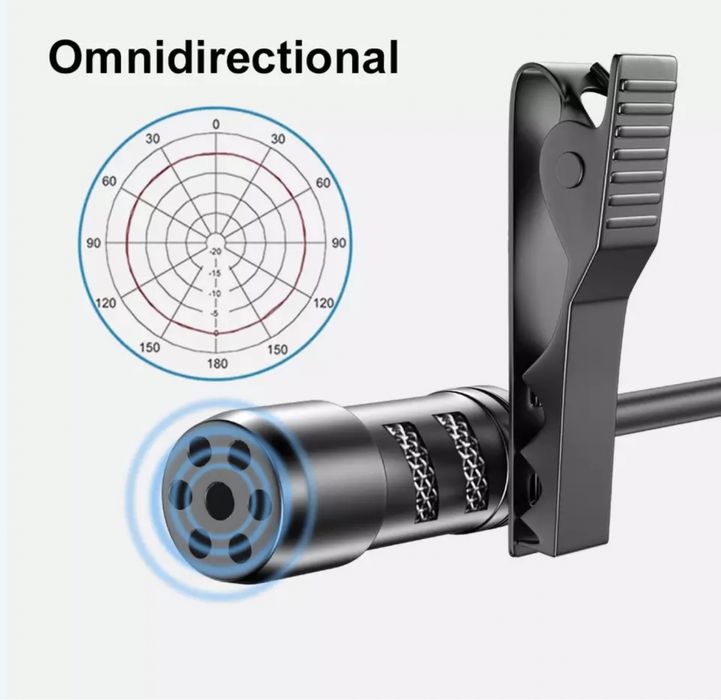 * baixa de preco* Microfone NOVO omnidirecional