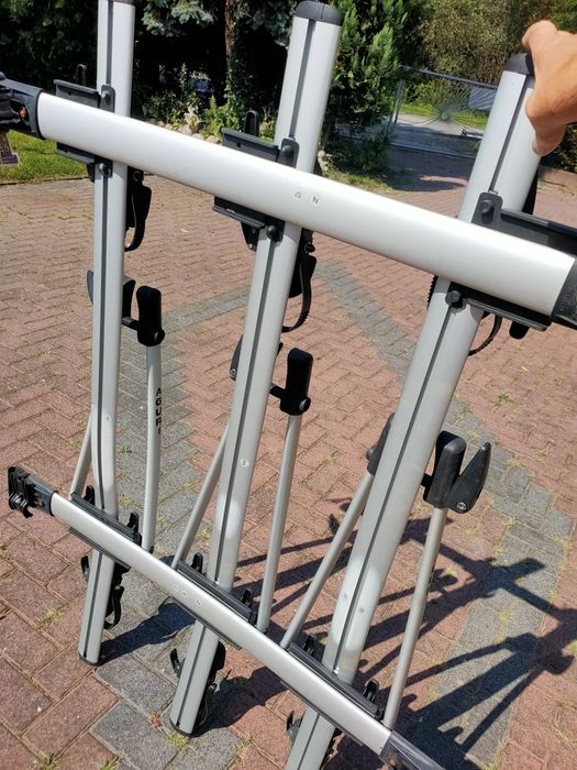 Aguri Prestige P6 + 3 x Aguri Acuda 3 belki dachowe 3 uchwyty rowerowe