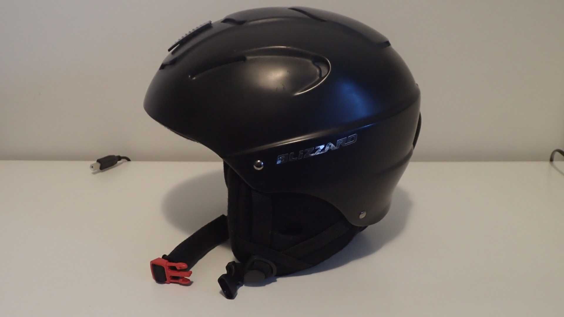 Kask Blizzard Mega rozmiar . 52-56 cm czarny mat