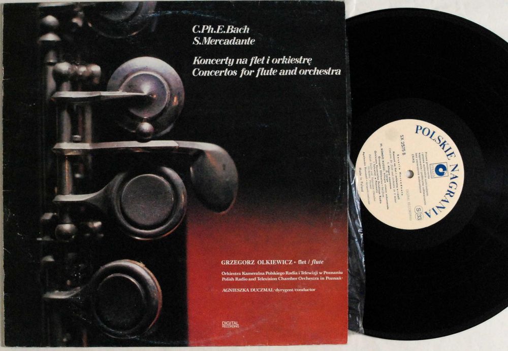 C.Ph.E.Bach, S.Mercadante - Koncerty Na Flet i Orkiestrę s.EX-