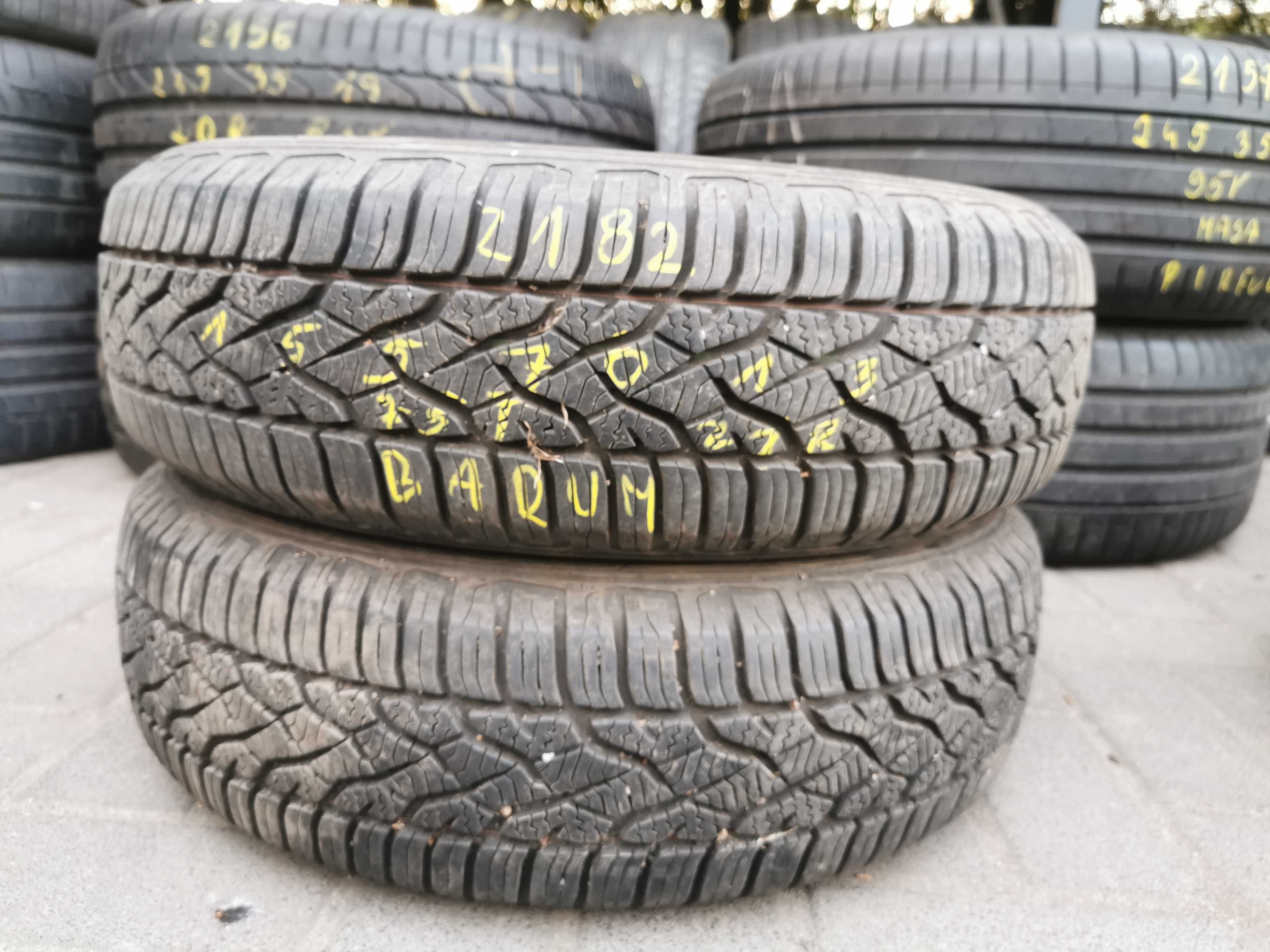 Całoroczne Barum Quartaris 5 155/70r13 75T 2021r 6,5mm N2182