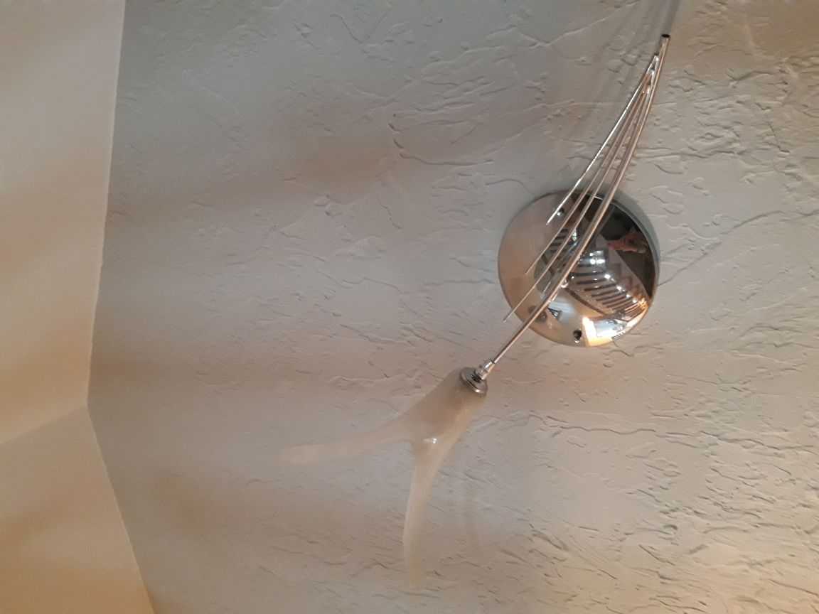 Żyrandol srebrny plus 4x kinkiety
