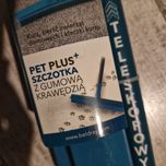 Szczotka z gumowa krawędzią