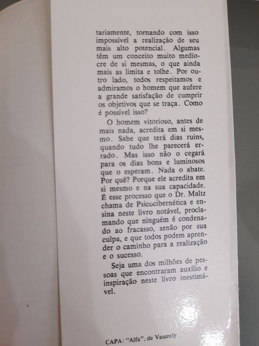 Psicocibernetica de Maxwell Maltz