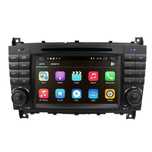 Auto Rádio GPS Mercedes Class C w203 (Android 11) 2004 a 2006