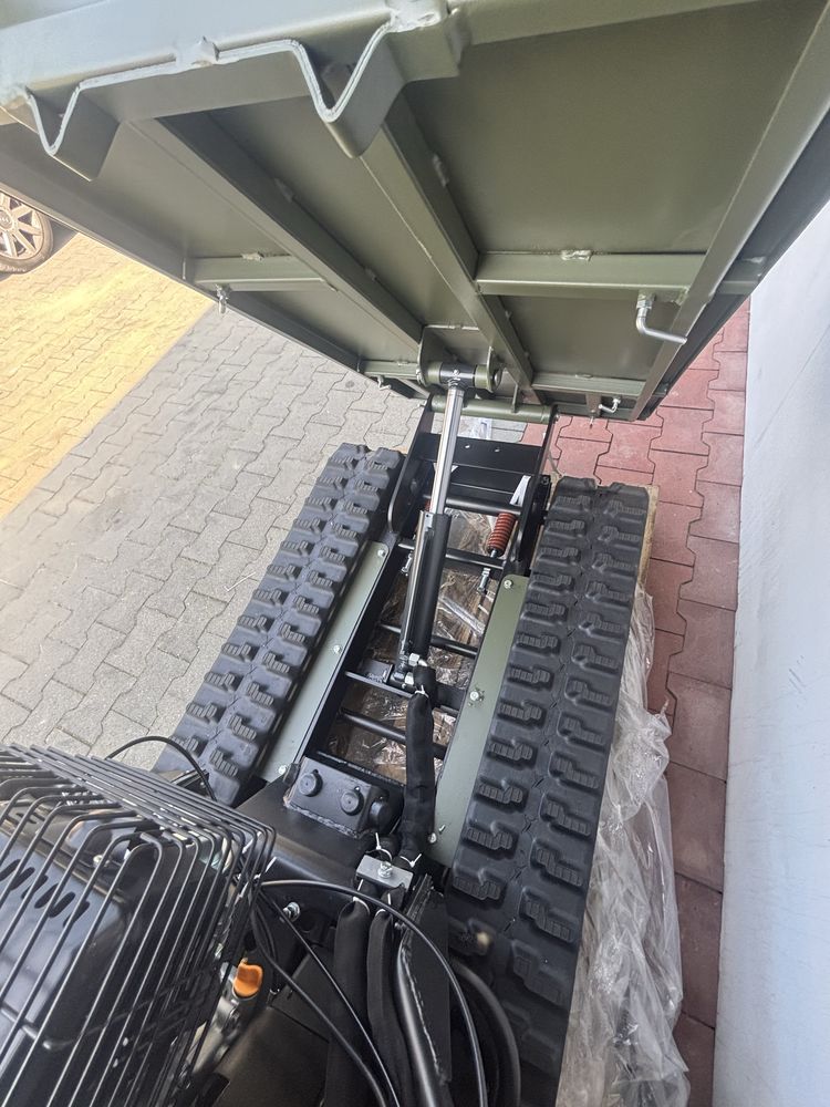 Wozidło 500kg, miniwywrotka na gąsienicach LUMAG D5H