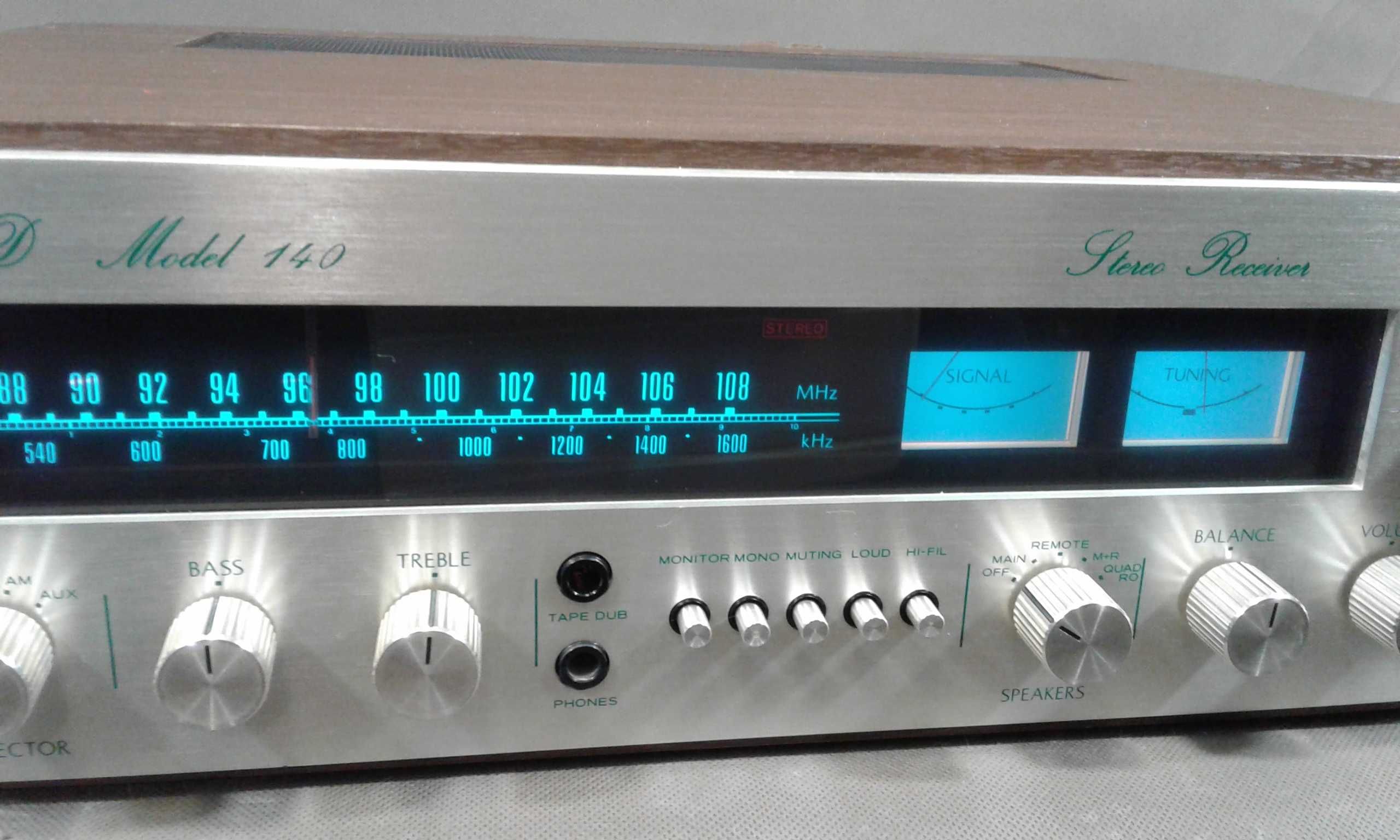 NAD model 140,amplituner stereo vintage