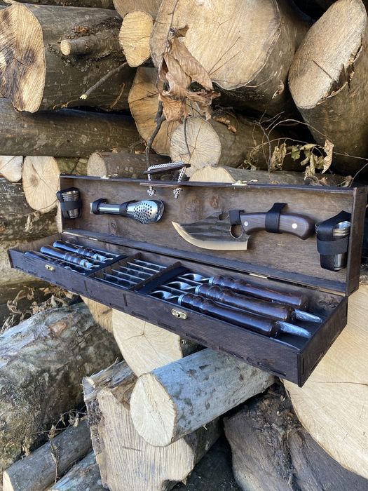 Набір шампурів  шампура на подарунок комплект