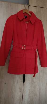 Czerwony płaszcz Marks&Spencer