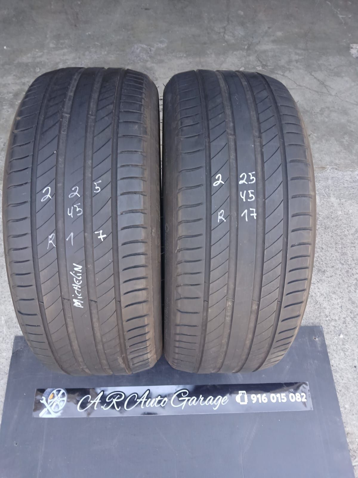 Pneus 225 45 R17 Michelin