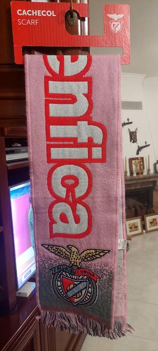 Cachecol do Benfica Rosa