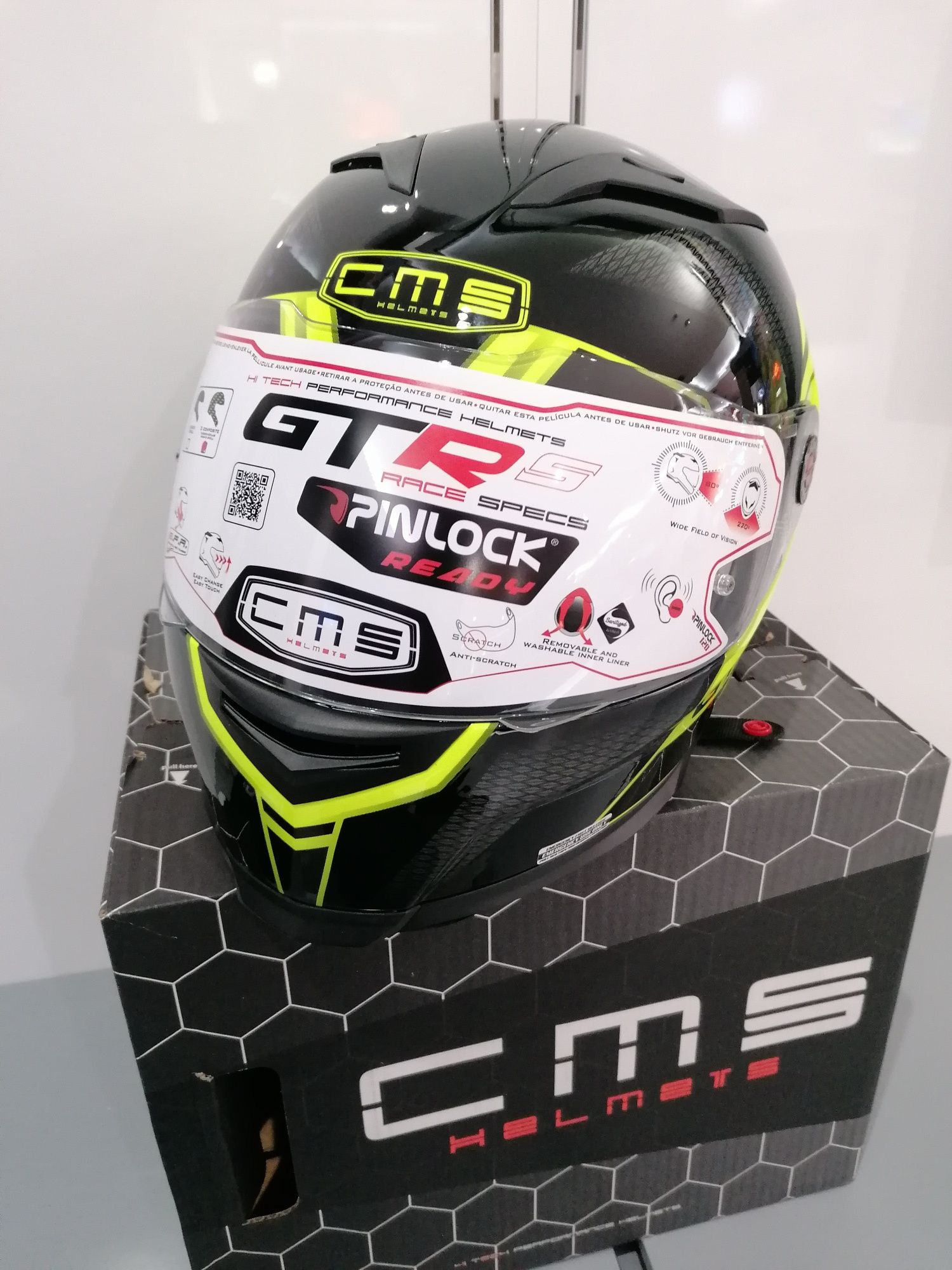 Capacete GTRS 3C Vektor Reflex...