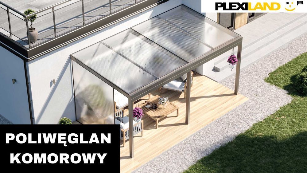 Poliwęglan komorowy | Zadaszenia, tarasy, szklarnie, daszki