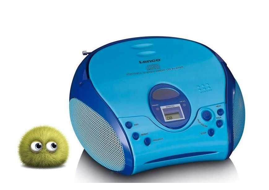 Radioodtwarzacz Lenco SCD-24BU KIDS niebieski