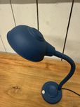 Candeeiro de mesa vintage azul