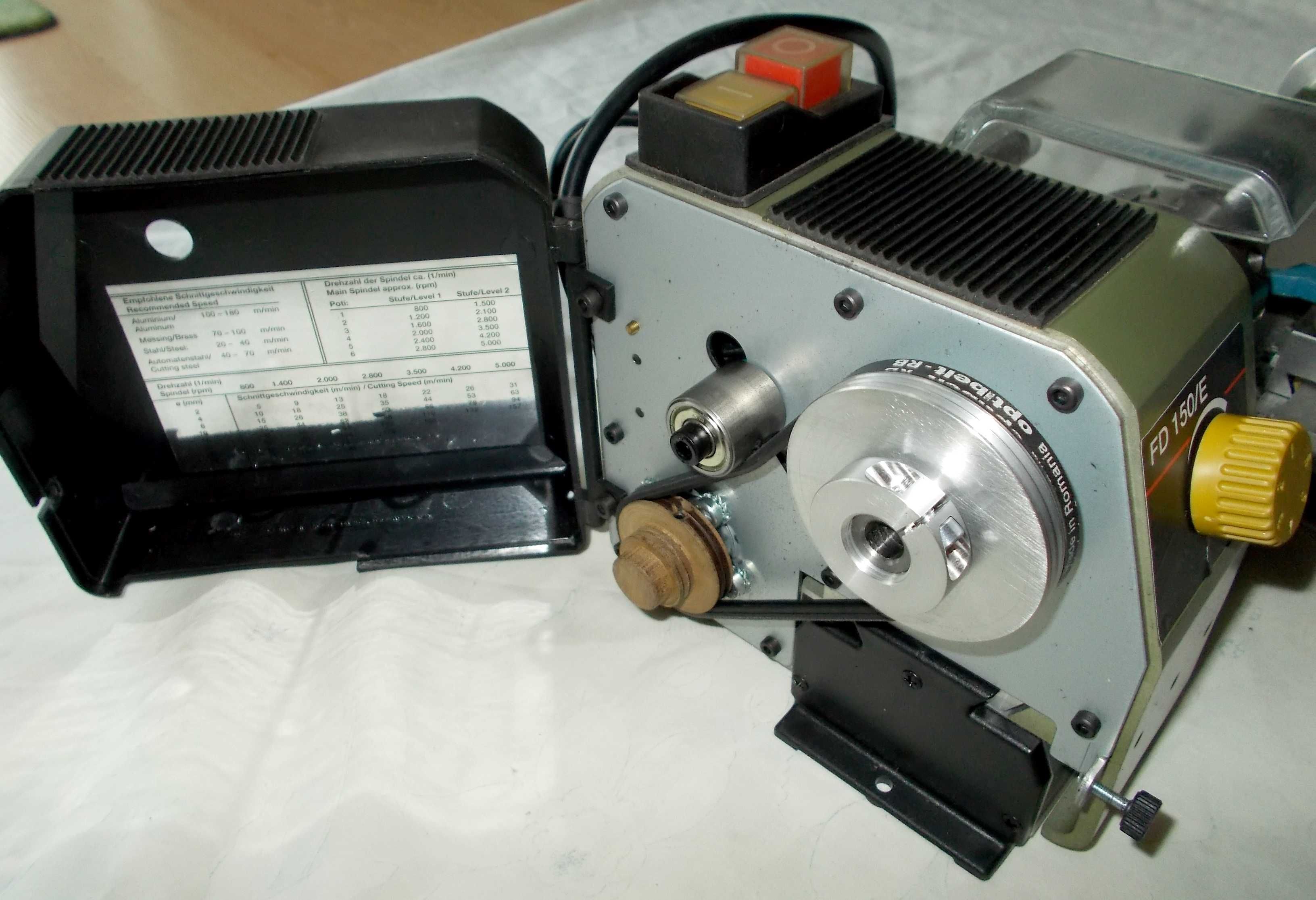Tokarka precyzyjna - Proxxon FD 150/E