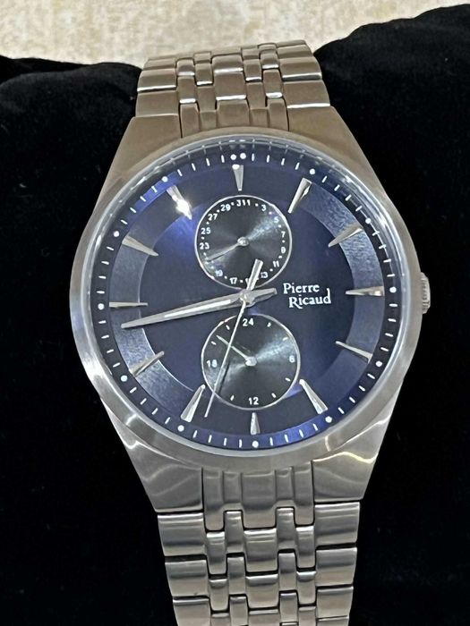 Zegarek Pierre Ricaud 97251, wodoszcz 100m, 41mm/GW/Komis Krzysiek