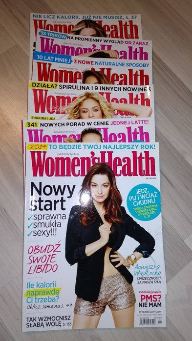 Woman's Health cały rocznik 2014