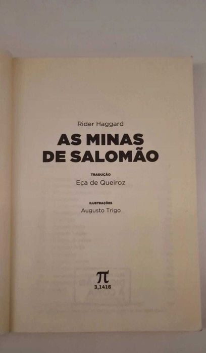 As Minas de Salomão - H. Rider Haggard / Eça de Queirós
