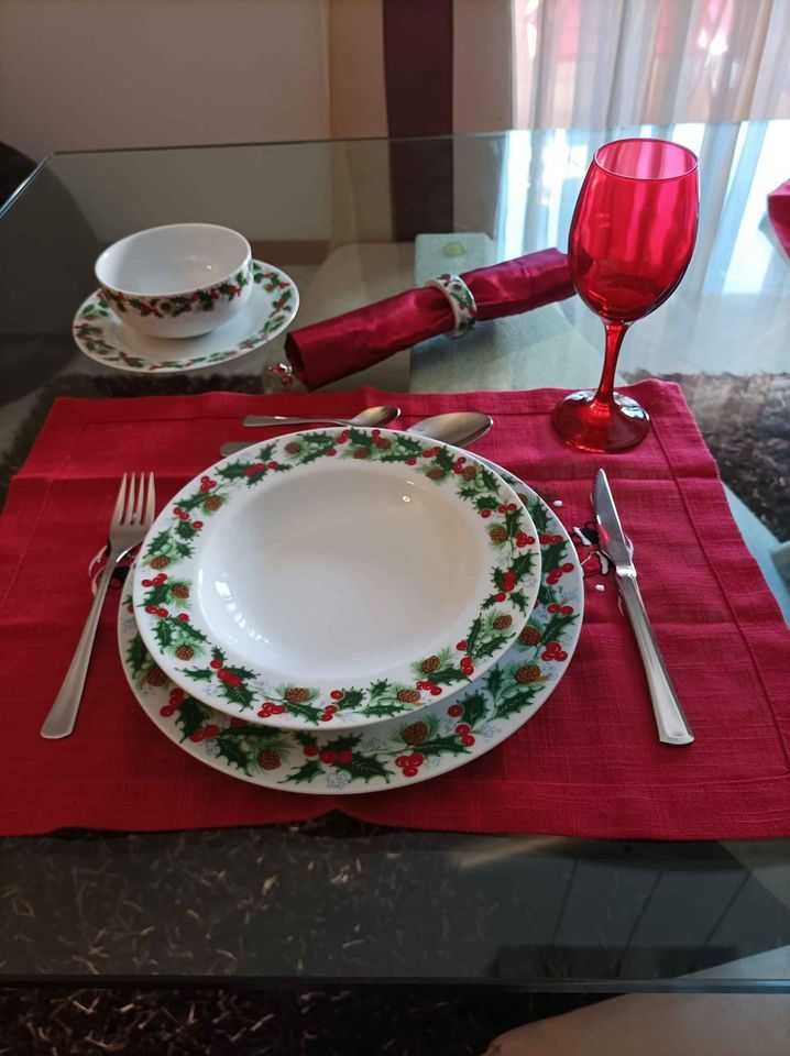 NATAL* Serviço Porcelana Jantar **NOVO** Venda Avulso (Vários Preços)