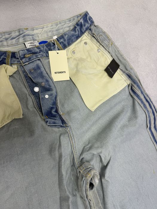 штаны джинсы Vetements Inside Out Jeans M L