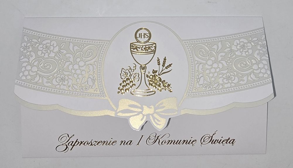 Zaproszenie na komunię