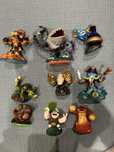 9 figuras jogo skylanders