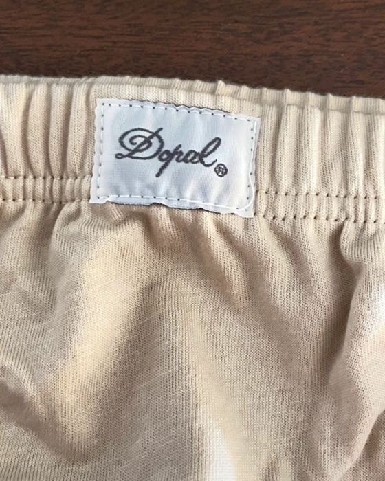 Cueca Dopal Bege 100% Algodão Premium