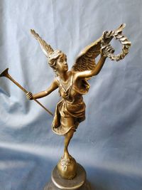 Ника Богиня Победы  Louis Ernest BARRIAS Бронзовая скульптура Бронза