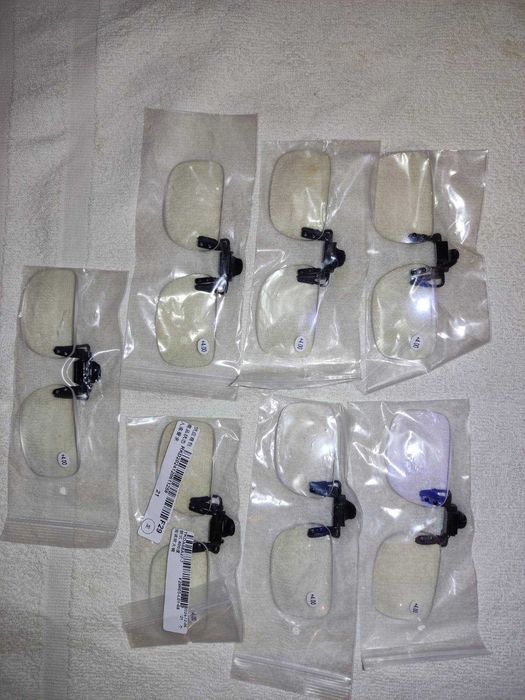 Очки лупа + 4.0 УВЕЛИЧЕНИЕ. Накладные.