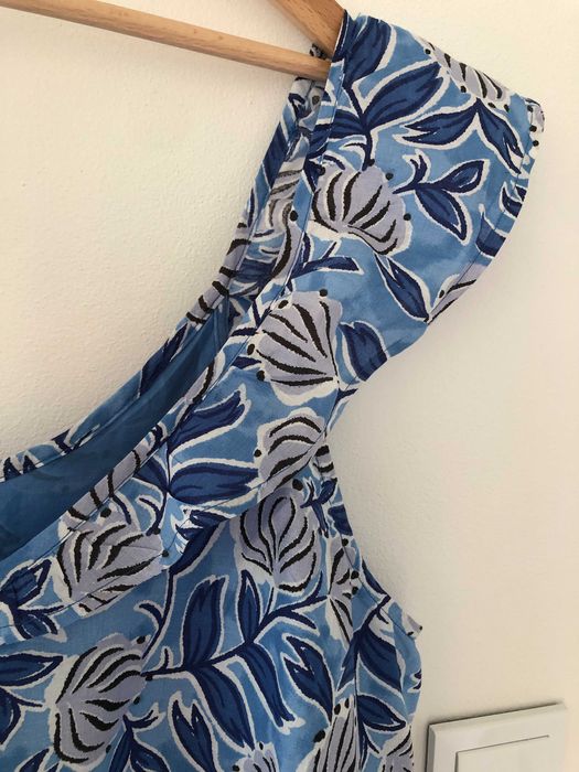 Sukienka 46 w kwiaty 46 na lato plus size 46 sukienka w kwiatki