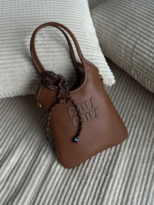 Міні шопер сумка Miu Miu