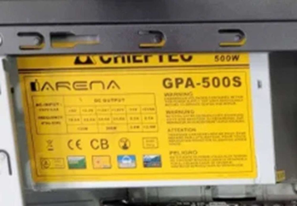 Блок живлення Chieftec iARENA GPA-500S-Bulk 500W 120FAN