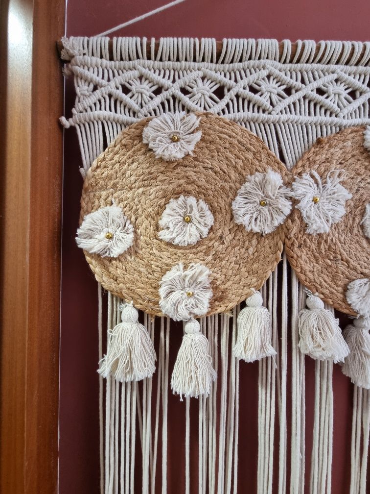 Macramé Cortina Cortinado