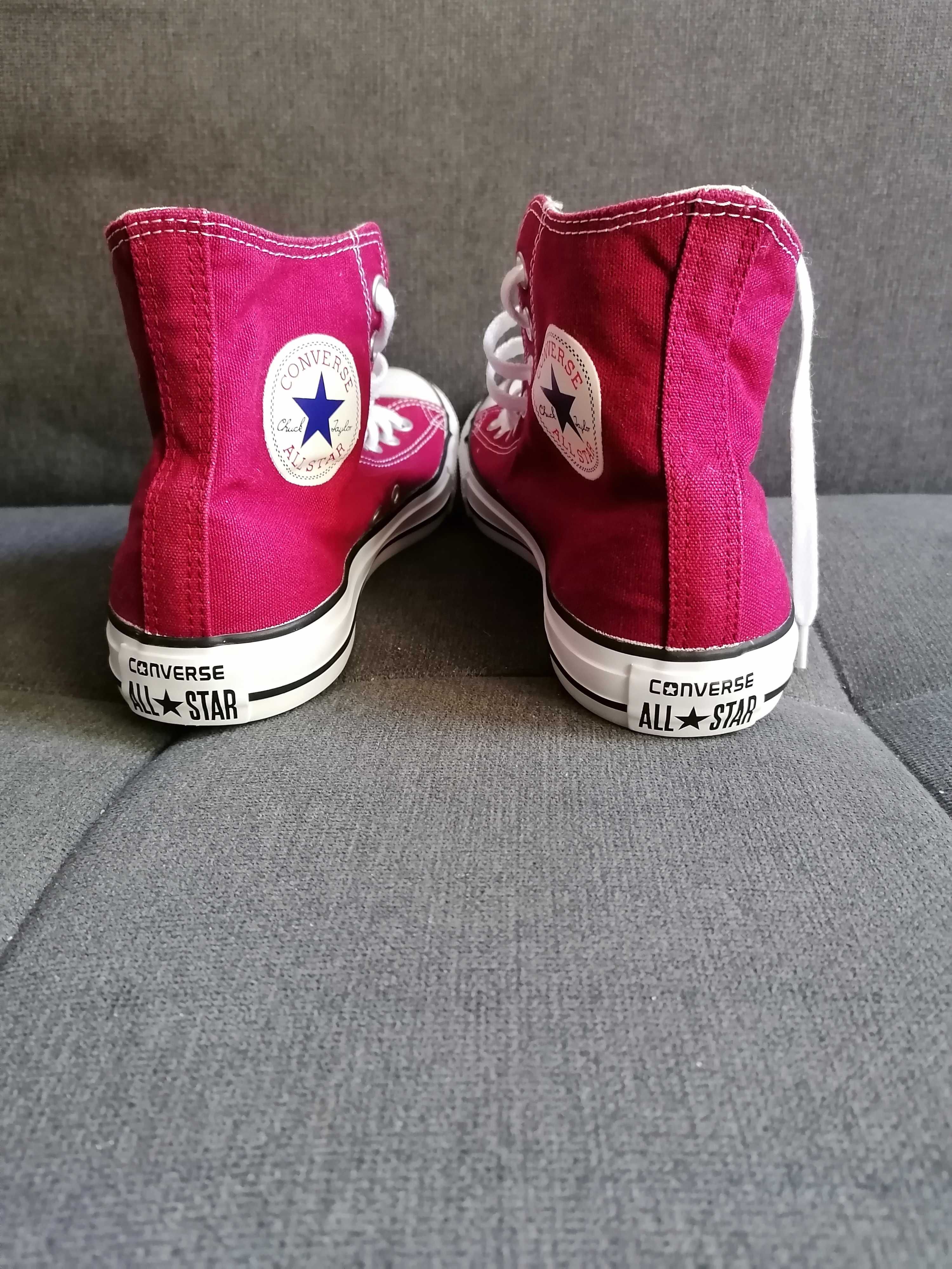 Trampki Converse bordowe czerwone unisex 43