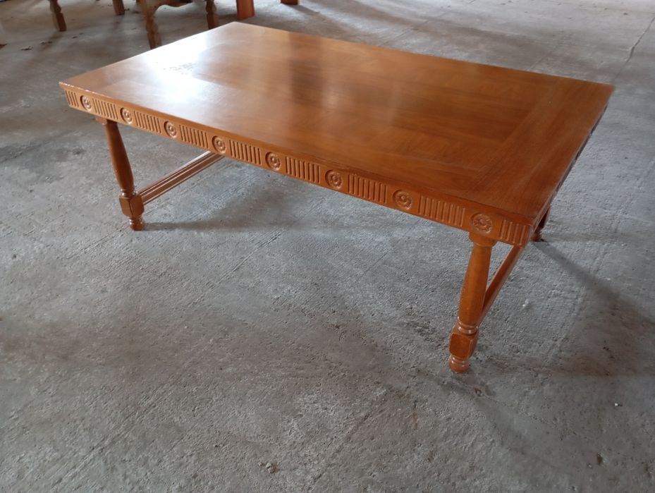 Dwie Ławy Stoliki Skandynawia lata 70te