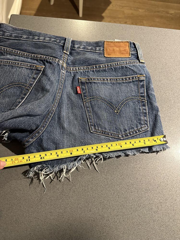 Levis 501* jeans szorty krótkie spodnie spodenki r.27M