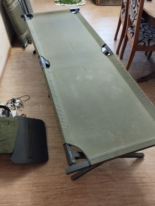 Розкладне ліжко НАТО до 200кг сталь