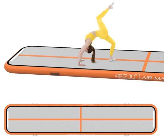 Ścieżka akrobatyczna AIR MAT 5 x 1 x 0,15 m z POMPKĄ !!! 4FIZJO