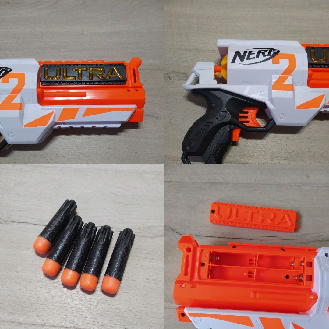 Nerf Ultra Two E7921 Wyrzutnia automatyczna

Powystawowy.

Sprawny.

B